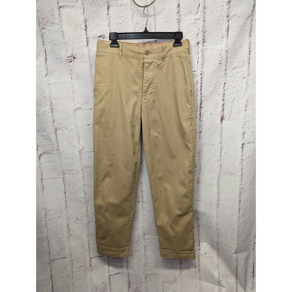 Alex Mill Cotton Straight Leg Pants Women's Size 4 Tan Utility - Picture 1 of 11